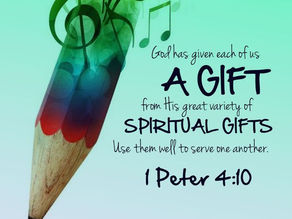 It is Christmas in July—new gifts and blessings