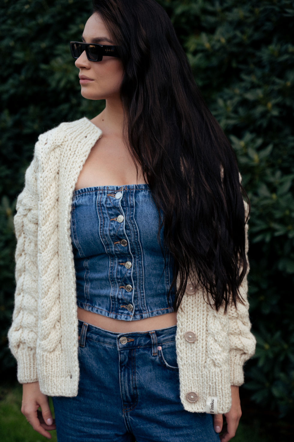 Miniatura: Sweter Flame Kremowy