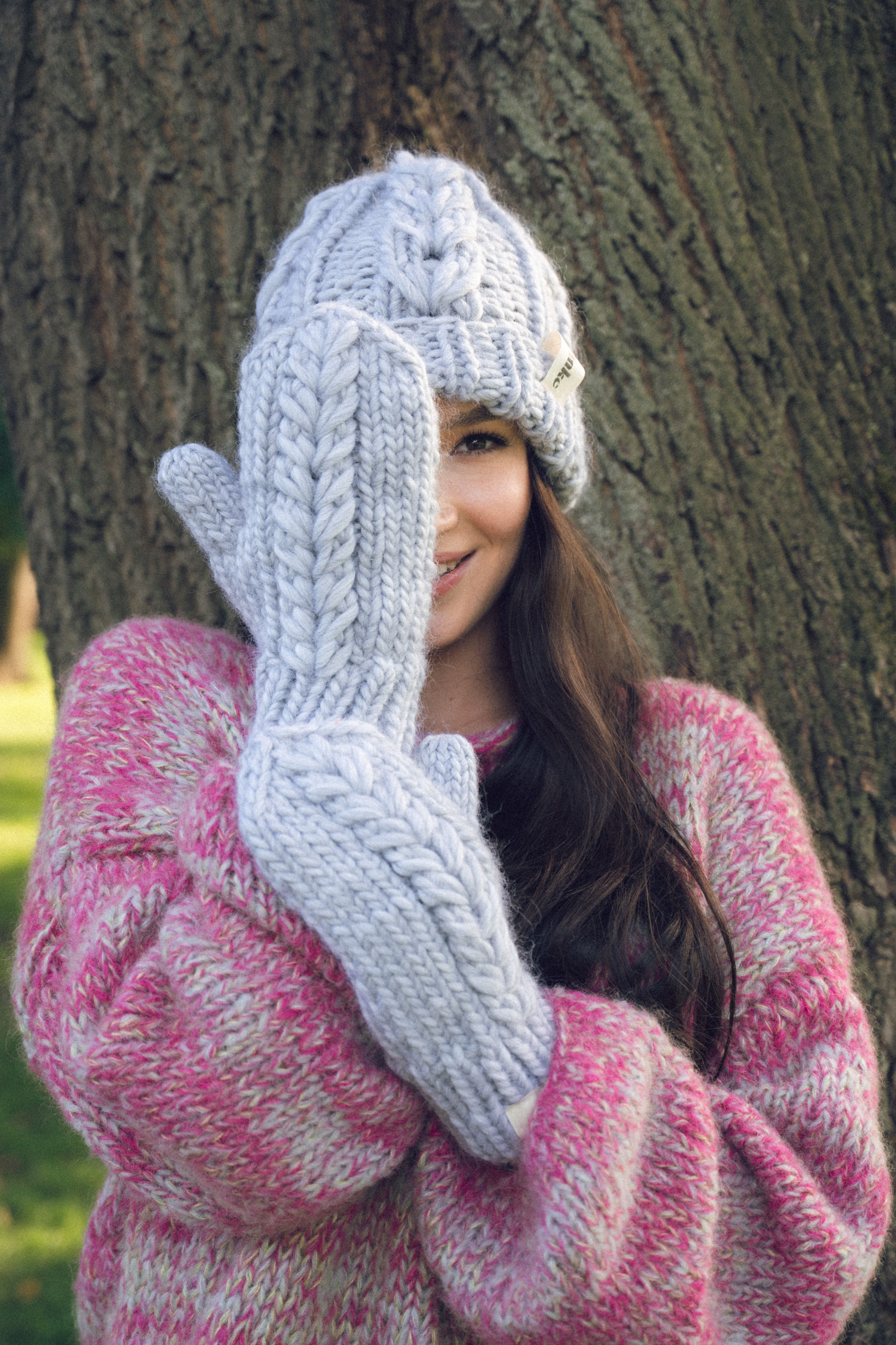 Rękawiczki Bim Szare