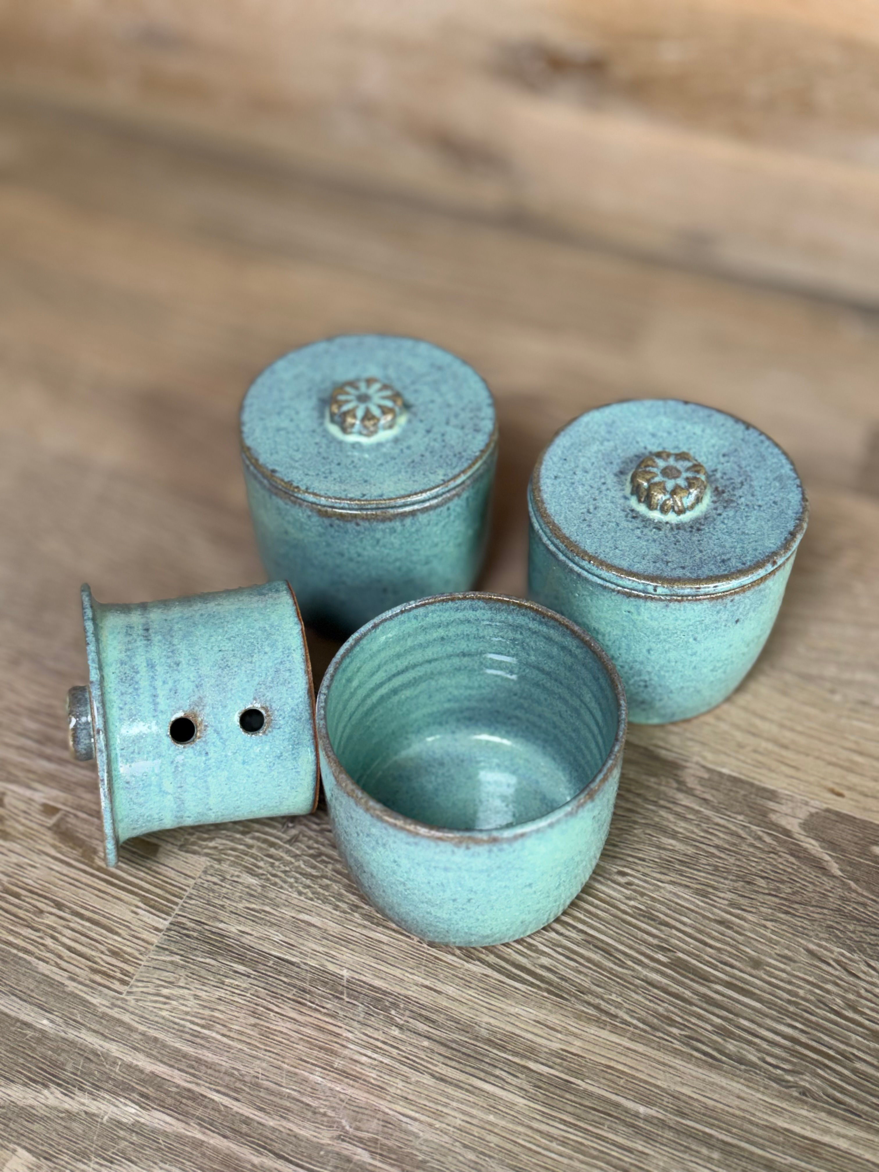 Beurrier à eau SARLAT turquoise