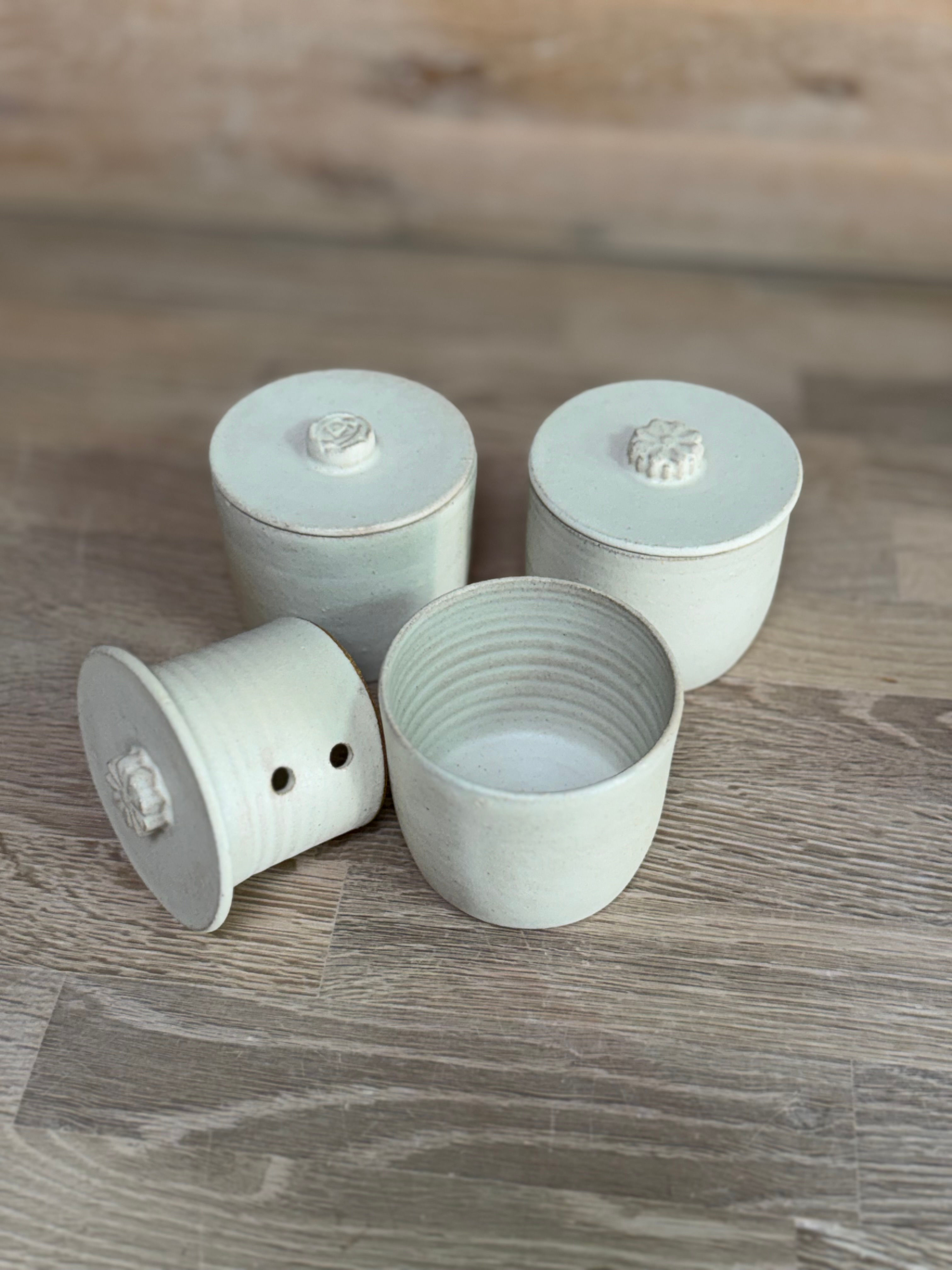 Beurrier à eau SARLAT blanc