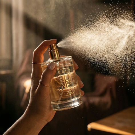 תרסיס ריח לבית לרענון מהיר של החלל עם ניחוח מורגש