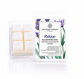 קוביות שעווה ריחניות למבער מסדרת SPA Aromatherapy עם שמנים אתריים טבעיים בניחוח לבנדר | Garden of Eden
