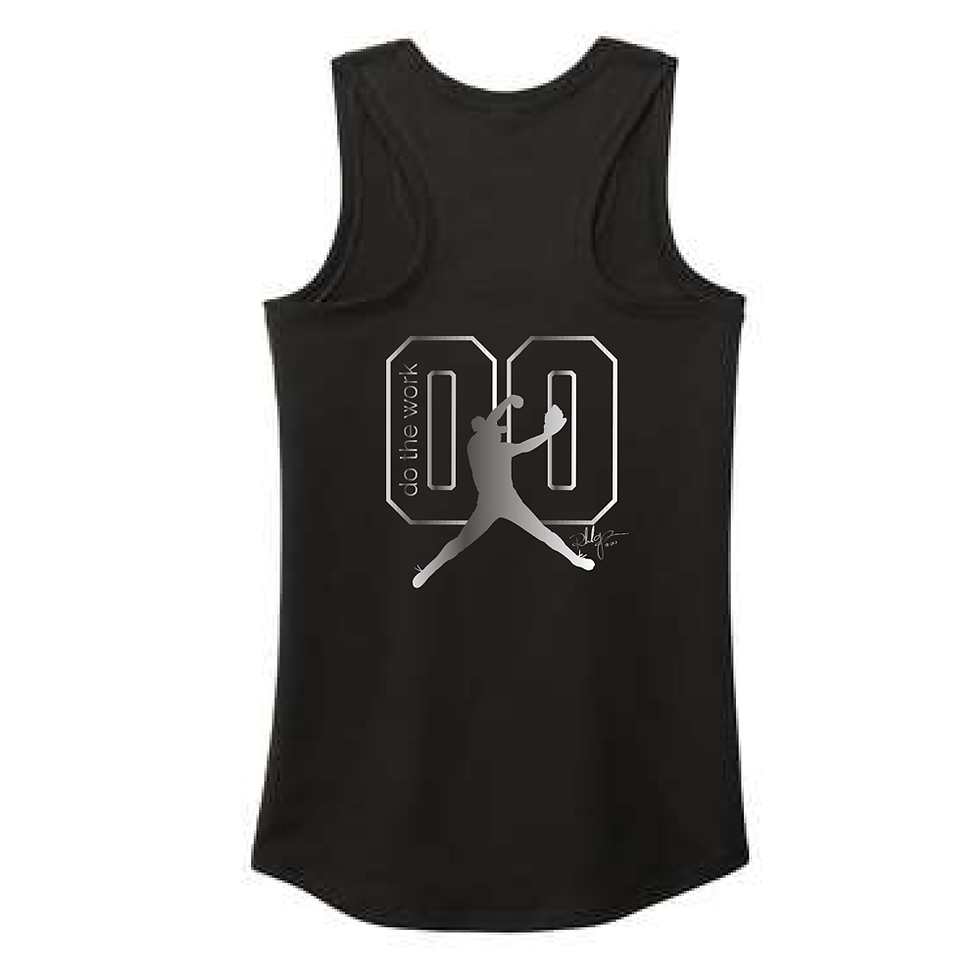 Thumbnail: Rachel Garcia Silhouette Ladies Racerback Tank
