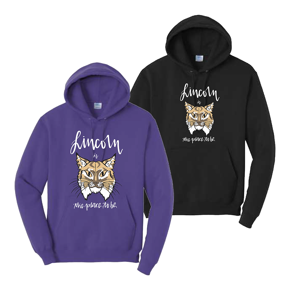 Lincoln Elementary - Pull Over Hoodie