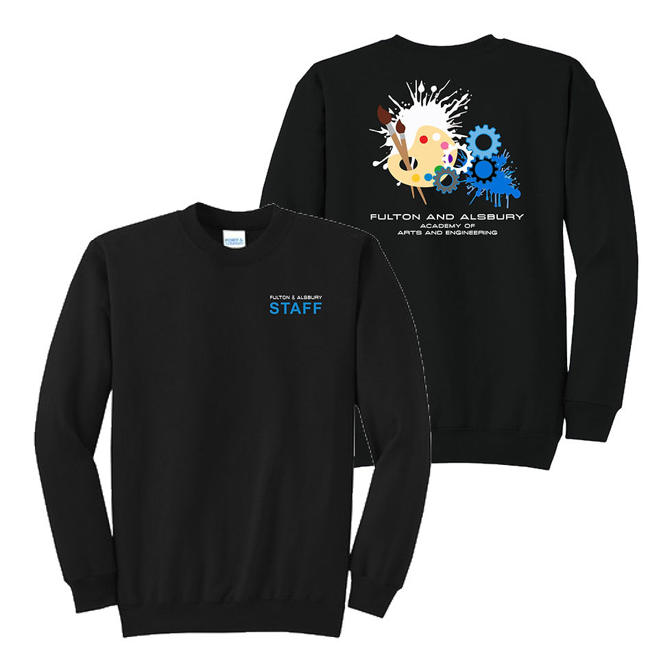 Thumbnail: Fulton & Alsbury Staff Crew Neck Sweatshirt