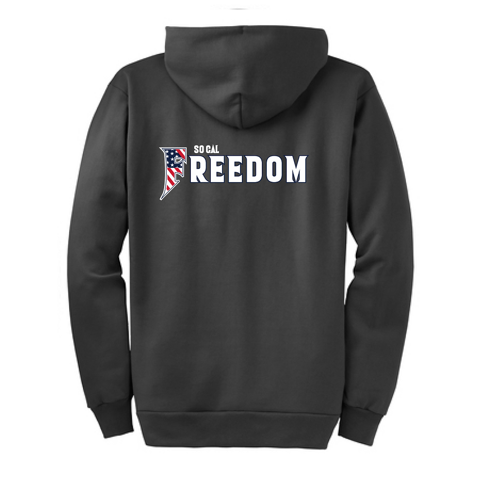 Thumbnail: SOCAL FREEDOM Zip-Up Hoodie