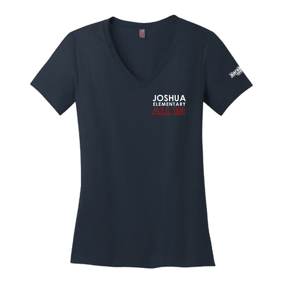 Thumbnail: Joshua Elementary - Ladies V-Neck Tee
