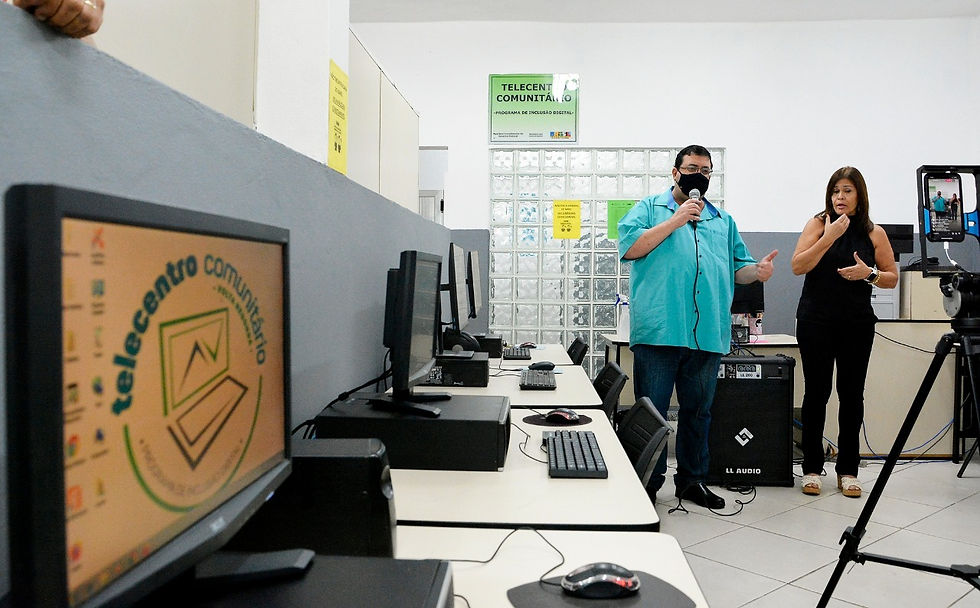 TELECENTRO DO RETIRO É REABERTO EM VOLTA REDONDA