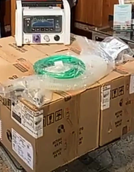 BARRA DO PIRAÍ RECEBE MAIS CINCO RESPIRADORES