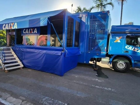 VOLTA REDONDA RECEBE CAMINHÃO DA CAIXA NA PRÓXIMA SEGUNDA-FEIRA, DIA 10