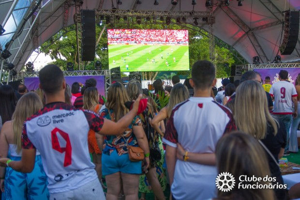 CLUBE DOS FUNCIONÁRIOS TRANSMITE FINAL DA LIBERTADORES