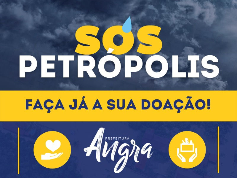 PREFEITURA DE ANGRA ARRECADA DONATIVOS PARA PETRÓPOLIS