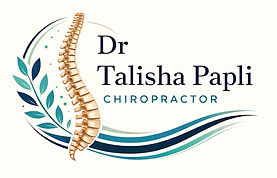 Dr. Talisha Papli Chiropractic clinic logo