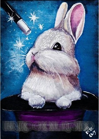 MAGICIANS WHITE RABBIT TRICK #02