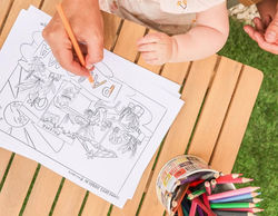 Sunny Days Colouring