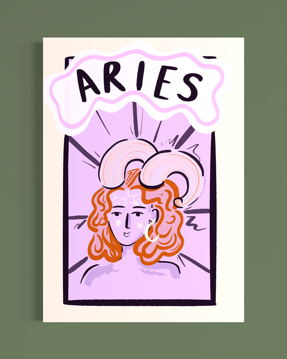 Thumbnail: Star Sign Print 🌟