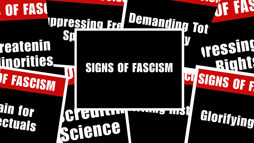 Walk Against Fascism SILENT Protest