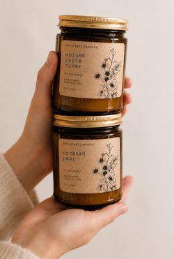 orchard pear soy candle