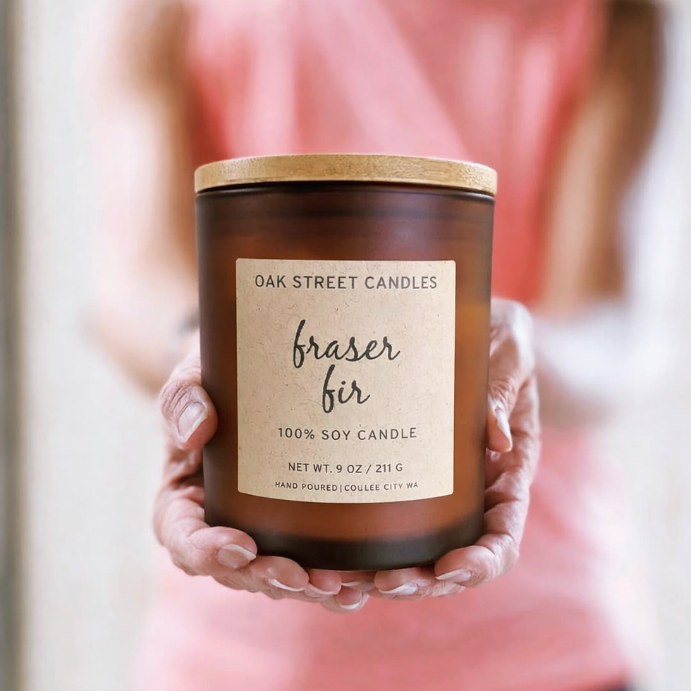 fraser fir candle