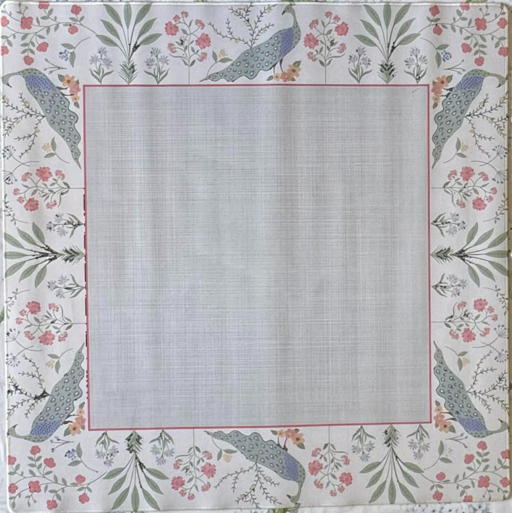 Peacock Mahjong Mat