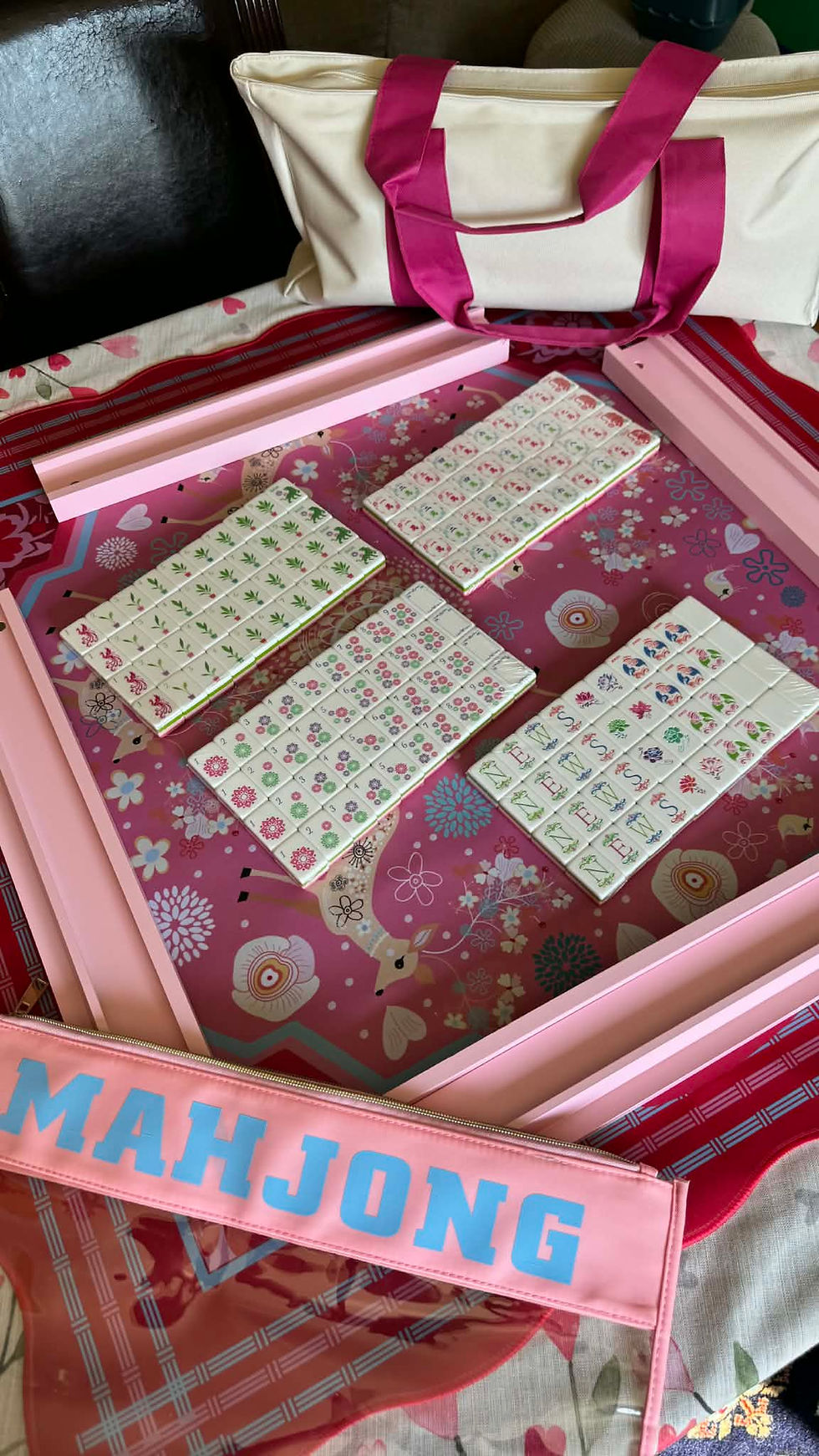Thumbnail: American Mahjong Game Set-All included