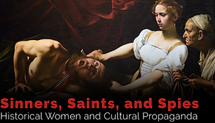Sinner Saints Spies Panel Header Images.