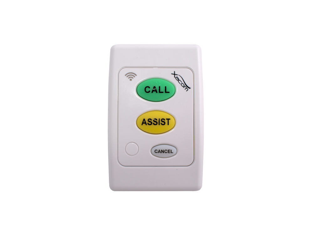 Call/Assist/Cancel with Wireless Receiver (Vertical)