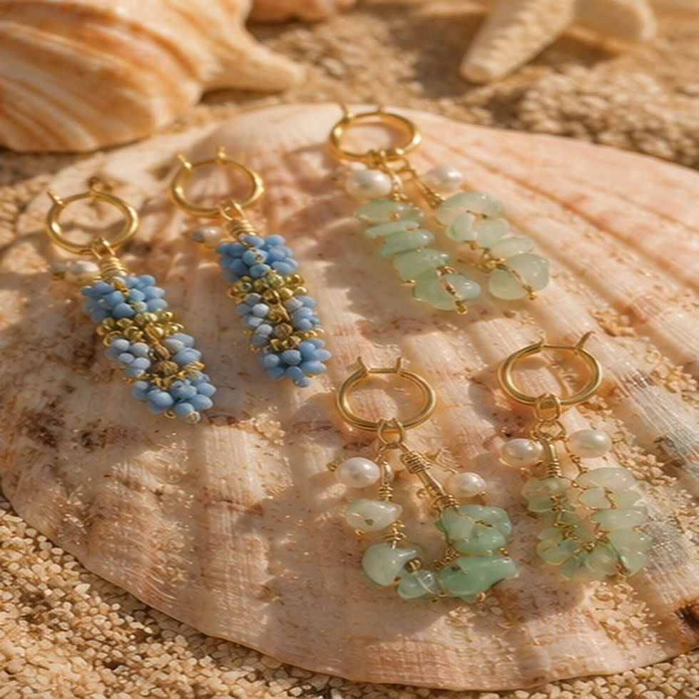 Thumbnail: Evori Sea Whisper Earrings