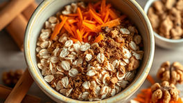 Carrot Cake Bircher Muesli: A Winter Nourisher for Steady Energy + Blood Sugar Balance