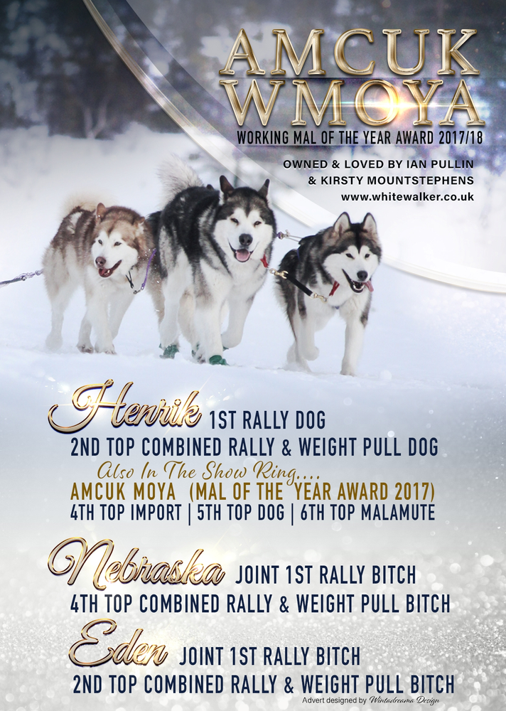 Team Whitewalker S Amcuk Working Mal Of The Year Awards Team Whitewalker S Amcuk Working Mal Of The Year Awards