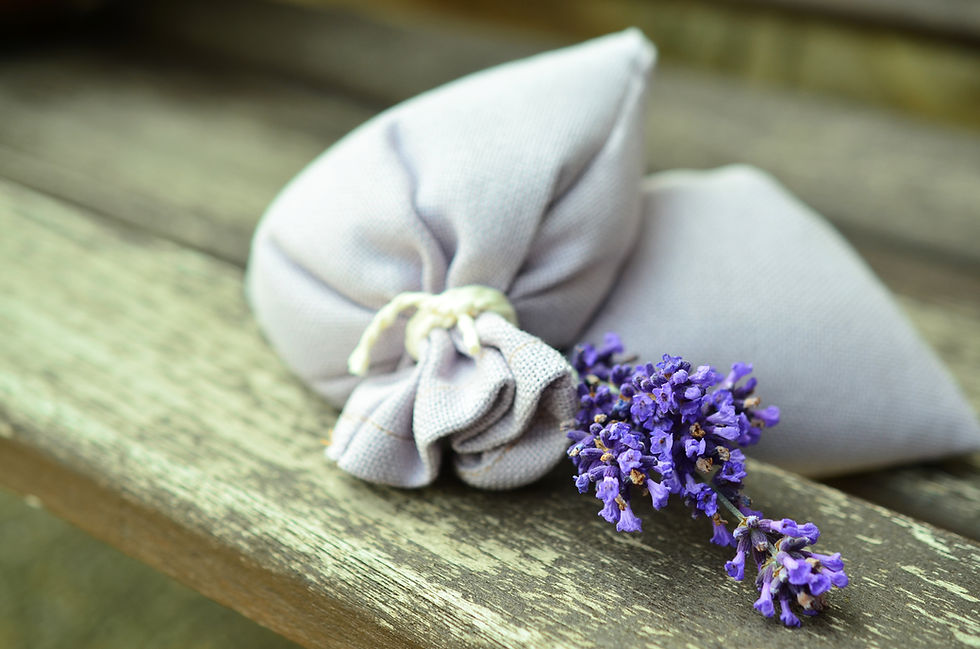 Children's activities - preparing fragrant bags for the wardrobe