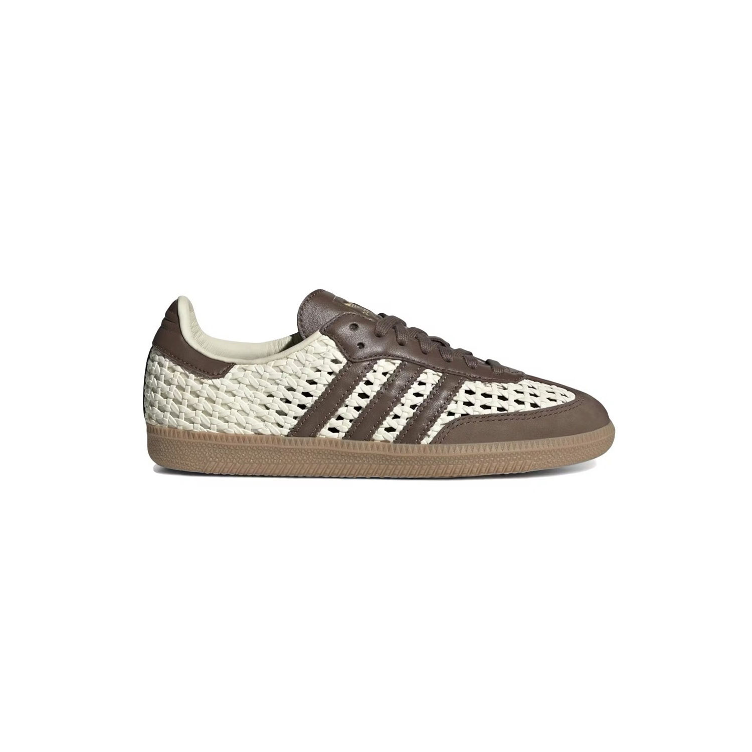 ADIDAS SAMBA OG BASKETWEAVE 'CREAM WHITE EARTH STRATA'