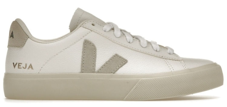 Veja Campo Low Chromefree Leather White Natural