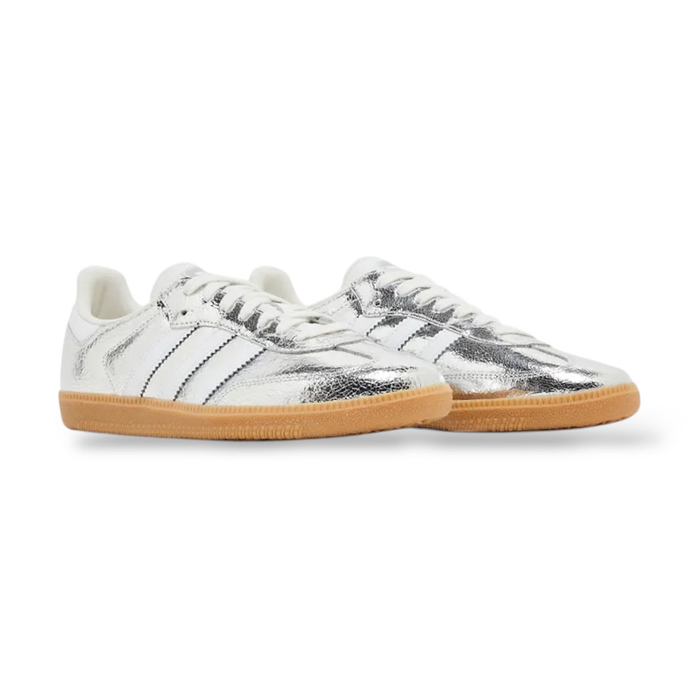 Miniatura: ADIDAS SAMBA OG 'SILVER METALLIC CRACKED LEATHER'