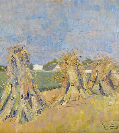 Gemälde Kornhaufen in Sonne von Frieda Blanca von Joeden ist ist zu verkaufen Käthe Kollwitz