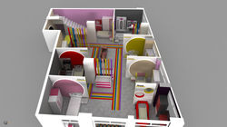 Nigde odak mobilya-zemin kat Render (6)