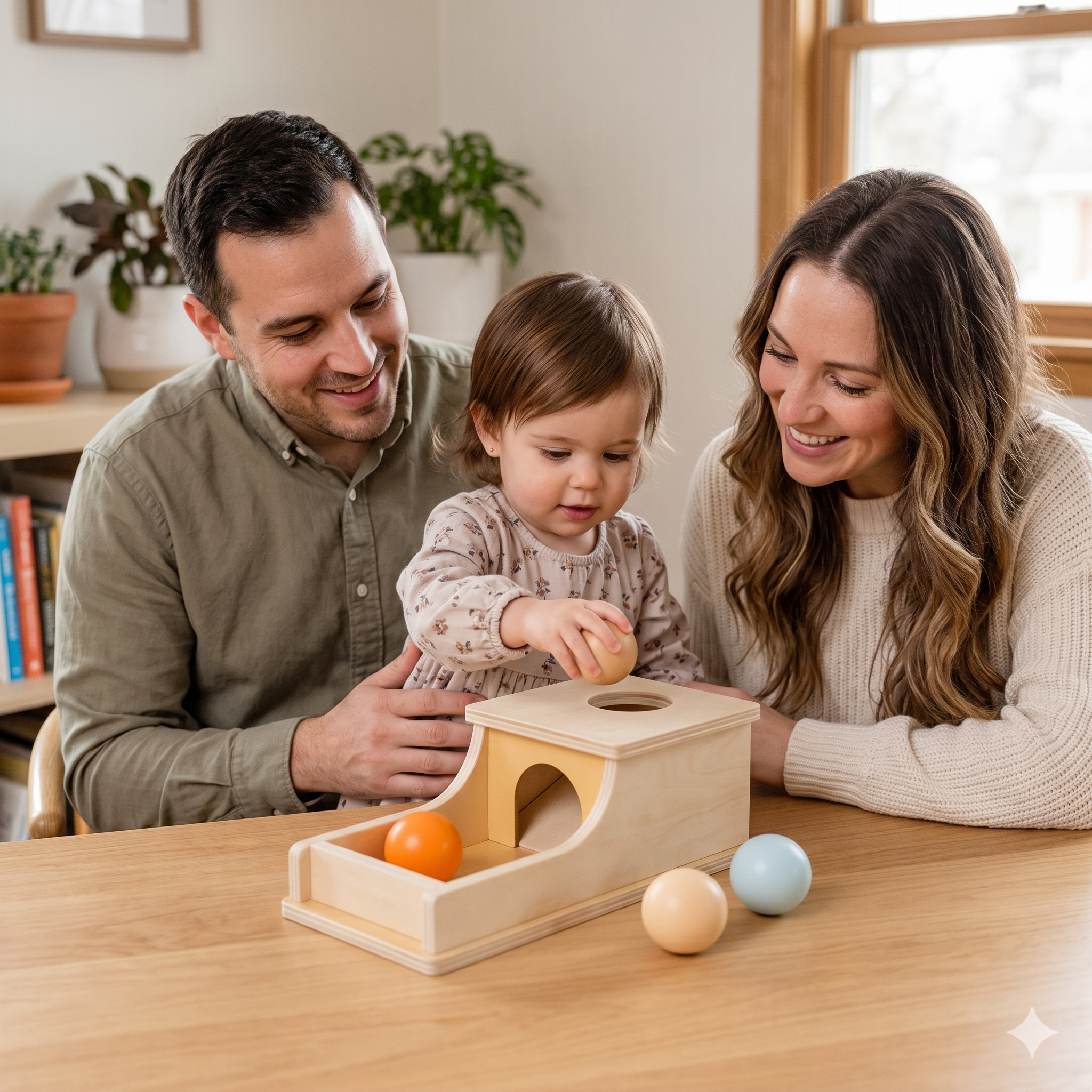 Montessori Ball Drop Box