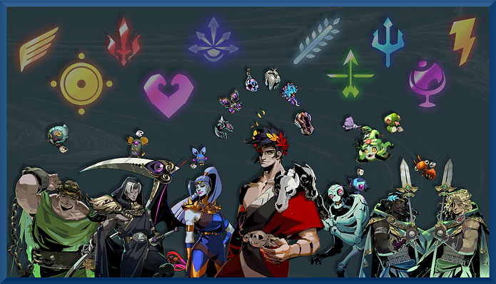 Hades Weekly Challenge #5 With A Little Help From My Friends Poster