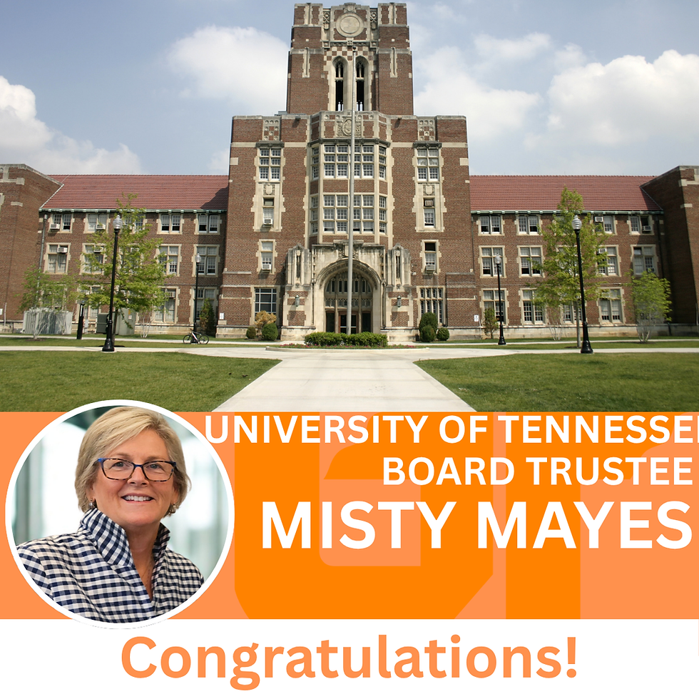Management Solutions Founder and CEO Misty Mayes Appointed to University of Tennessee Board of Trustees
