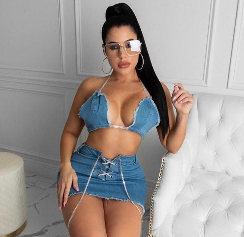 Pretty Girl Skirt Set- Front