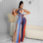 Halter Jumpsuit- Front