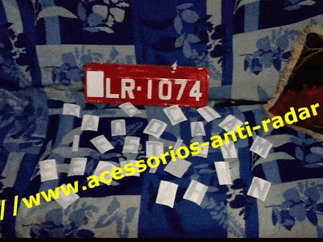 14 Adesivos Anti-Radar Branco (2 Placas) | adesivos-antiradar