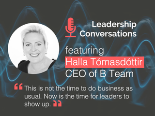 Leadership Conversation with Halla Tómasdóttir