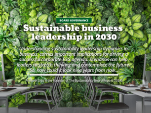 TSBR features in Ethical Boardroom