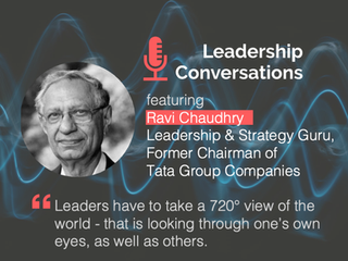 Ravi Chaudhry on taking a 720 degree view of the world