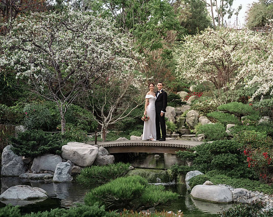 Japanese Friendship Garden and Martin Johnson House Elopement Photos | Kristin and Douglas