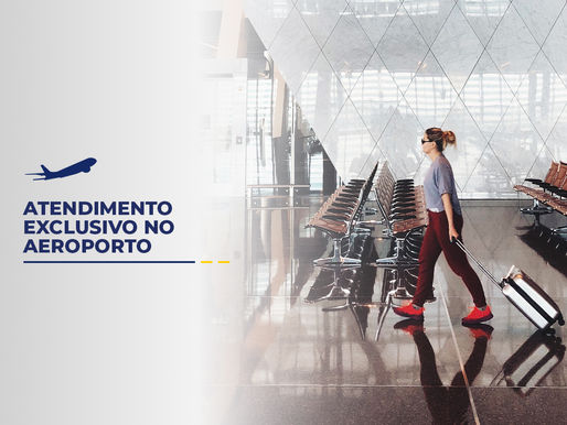 Atendimento Exclusivo em Aeroportos