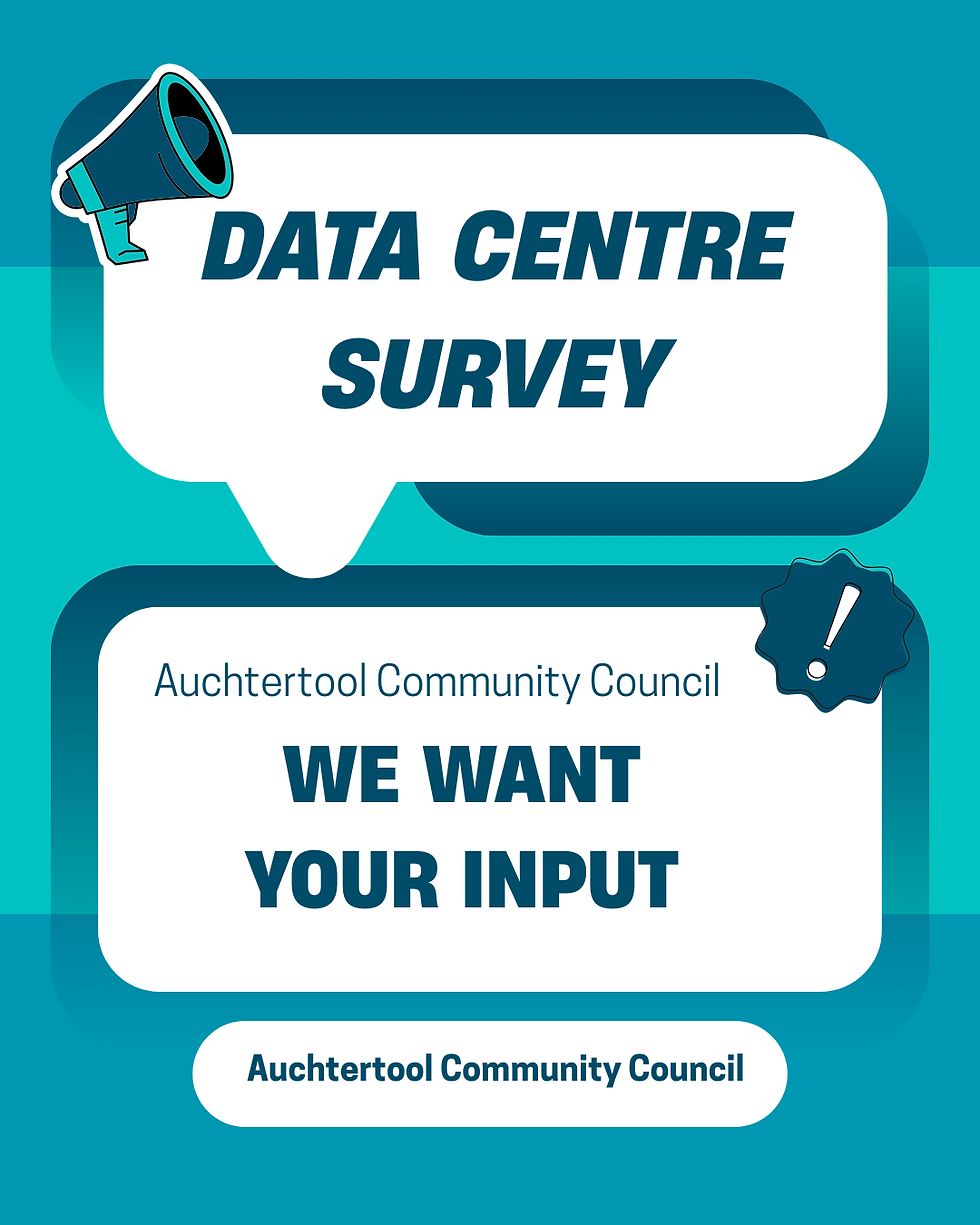 Data Centre Survey - Community Council Wants Your Input