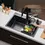 Thumbnail: Black Single Kitchen Sink